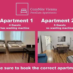Cozynite Premium Hauptbahnhof 1+2 Vienna